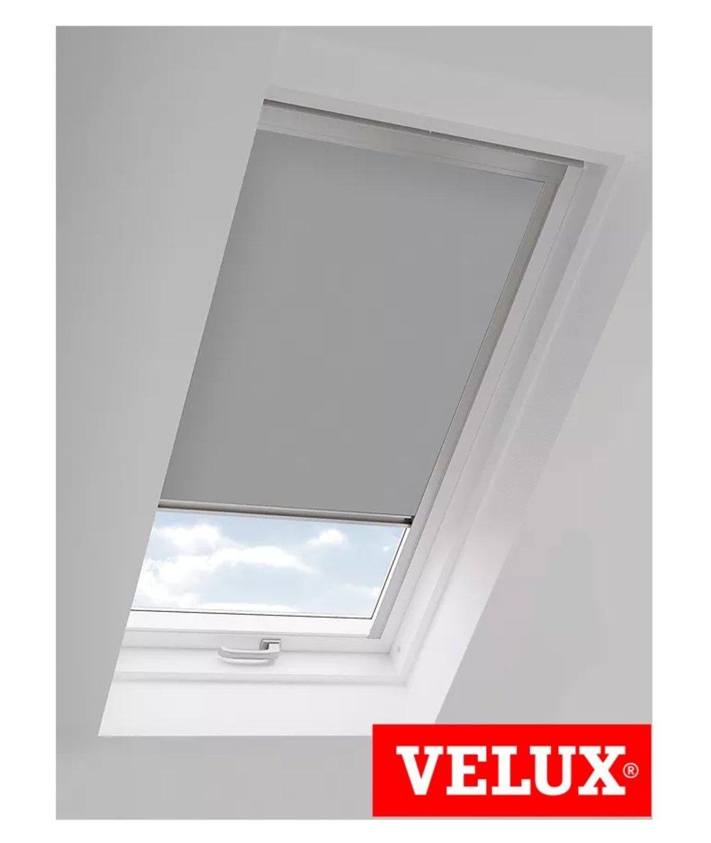 Flint Grey Thermal out Skylight Roller Blinds (Velux Roof Windows G Codes)